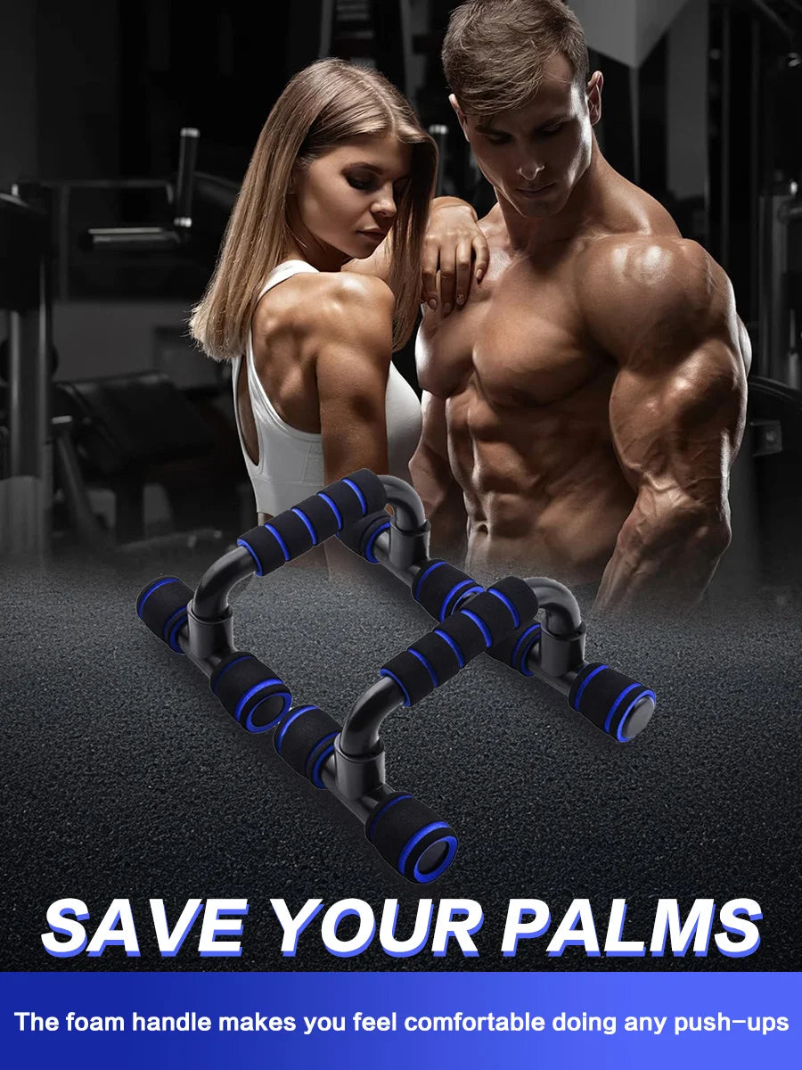 Push-Ups Stands, Fitness Press Up Bar with Non-Slip Foam Handles for Arms, Chest and Shoulder Training Gym home Workout Exercise