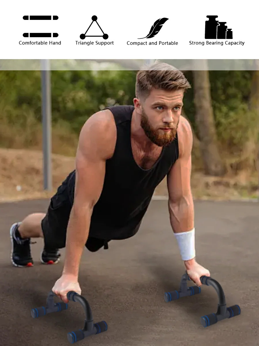 Push-Ups Stands, Fitness Press Up Bar with Non-Slip Foam Handles for Arms, Chest and Shoulder Training Gym home Workout Exercise