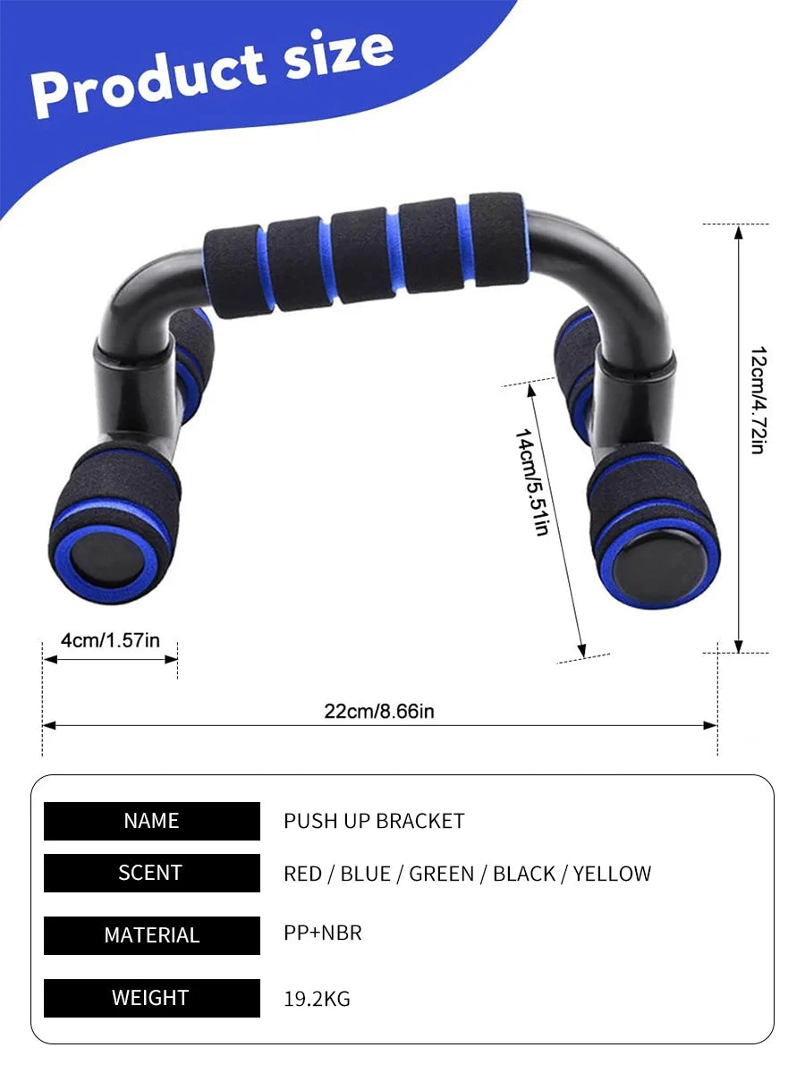 Push-Ups Stands, Fitness Press Up Bar with Non-Slip Foam Handles for Arms, Chest and Shoulder Training Gym home Workout Exercise