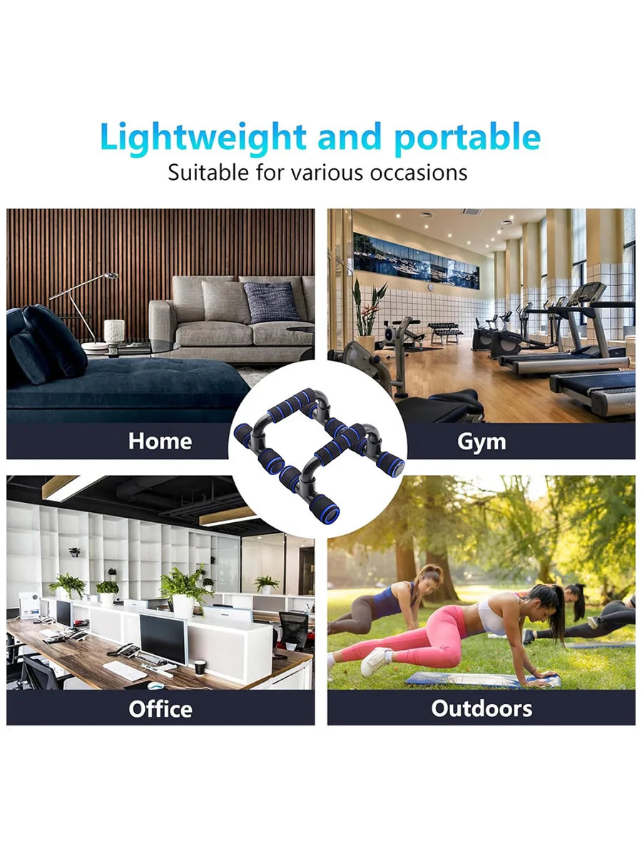 Push-Ups Stands, Fitness Press Up Bar with Non-Slip Foam Handles for Arms, Chest and Shoulder Training Gym home Workout Exercise