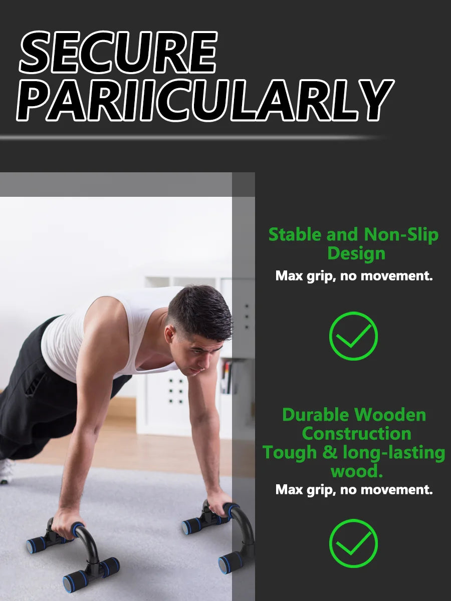 Push-Ups Stands, Fitness Press Up Bar with Non-Slip Foam Handles for Arms, Chest and Shoulder Training Gym home Workout Exercise